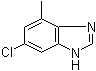 structure of CAS# 180508-09-2, 6-Chloro-4-methylbenzimidazole