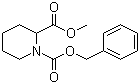 结构式 CAS# 180609-56-7, 1,2-哌啶二甲酸 2-甲基-1-(苯基甲基)酯