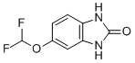 structure of CAS# 1806469-15-7, Pantoprazole Impurity 5;5-(Difluoromethoxy)-1,3-dihydro-2H-benzo[d]imidazol-2-one