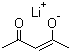 structure of CAS# 18115-70-3, Acetylacetonatolithium;Lithium acetylacetonate; Lithium acetylacetone