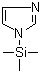 structure of CAS# 18156-74-6, N-(Trimethylsilyl)imidazole;N-Trimethylsilylimidazole; TSIM