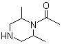 1-Acetyl-2,6-dimethylpiperazine molecular structure (CAS 181576-27-2)
