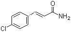 结构式 CAS# 18166-64-8, 4-氯肉桂酰胺; 对氯肉桂酰胺