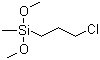 结构式 CAS# 18171-19-2, 3-氯丙基甲基二甲氧基硅烷