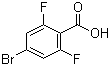 structure of CAS# 183065-68-1, 4-Bromo-2,6-difluorobenzoic acid