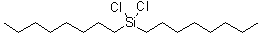 structure of CAS# 18416-07-4, Dioctyldichlorosilane;Dichlorodioctylsilane; NSC 65458