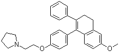 结构式 CAS# 1845-11-0, 萘福昔定