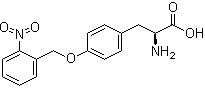 O-[(2-Nitrophenyl)methyl]-L-tyrosine molecular structure (CAS 184591-51-3)
