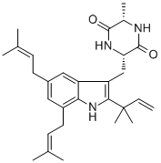 structure of CAS# 1859-87-6, Echinulin