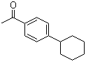 structure of CAS# 18594-05-3, 4'-Cyclohexylacetophenone;1-(4-Cyclohexylphenyl)ethanone
