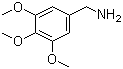 结构式 CAS# 18638-99-8, 3,4,5-三甲氧基苄胺