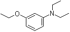 结构式 CAS# 1864-92-2, 3-乙氧基-N,N-二乙基苯胺