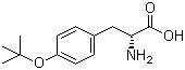 结构式 CAS# 186698-58-8, O-叔丁基-D-酪氨酸