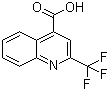结构式 CAS# 18706-39-3, 2-(三氟甲基)-4-喹啉羧酸