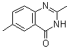 结构式 CAS# 18731-19-6, 2,6-二甲基-4(1H)-喹唑啉酮