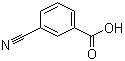 structure of CAS# 1877-72-1, 3-Cyanobenzoic acid;m-Cyanobenzoic acid