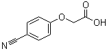 结构式 CAS# 1878-82-6, (4-氰基苯氧基)乙酸
