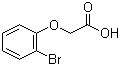 结构式 CAS# 1879-56-7, (2-溴苯氧基)乙酸
