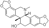 结构式 CAS# 18797-79-0, 紫堇灵; 紫堇醇灵碱
