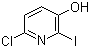 结构式 CAS# 188057-26-3, 6-氯-2-碘-3-羟基吡啶