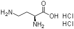 结构式 CAS# 1883-09-6, L-2,4-二氨基丁酸二盐酸盐