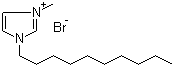 结构式 CAS# 188589-32-4, 1-癸基-3-甲基溴化咪唑鎓