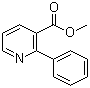 结构式 CAS# 188797-88-8, 2-苯基烟酸甲酯