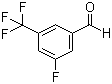 结构式 CAS# 188815-30-7, 3-氟-5-(三氟甲基)苯甲醛