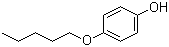 结构式 CAS# 18979-53-8, 4-戊氧基苯酚; 对戊氧基苯酚; 对羟基苯戊醚; 对苯二酚单戊醚