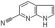 结构式 CAS# 189882-33-5, 6-氰基-7-氮杂吲哚