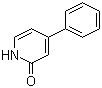 结构式 CAS# 19006-81-6, 4-苯基-2(1H)-吡啶酮