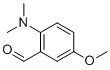structure of CAS# 190142-96-2, 2-(Dimethylamino)-5-methoxybenzaldehyde