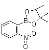 结构式 CAS# 190788-59-1, 2-硝基苯硼酸频哪醇酯