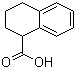 structure of CAS# 1914-65-4, 1,2,3,4-Tetrahydro-1-naphthoic acid
