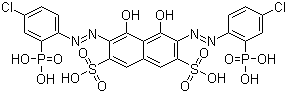 结构式 CAS# 1914-99-4, 偶氮氯膦 III