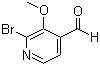 structure of CAS# 191418-78-7, 2-Bromo-3-methoxypyridine-4-carboxaldehyde