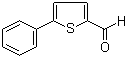 structure of CAS# 19163-21-4, 5-Phenyl-2-thiophenecarbaldehyde;5-Phenylthiophene-2-carbaldehyde; 5-Phenylthiophene-2-carboxaldehyde