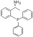 structure of CAS# 192057-60-6, (alphaR)-2-(Diphenylphosphino)-alpha-methylbenzenemethanamine;(R)-1-[2-(Diphenylphosphino)phenyl]ethanamine
