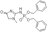 结构式 CAS# 19208-69-6, 二苄氧基磷酰基肌酸酐