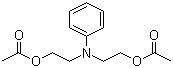structure of CAS# 19249-34-4, N,N-Diacetoxyethylaniline;N,N-Bis(2-acetoxyethyl)aniline; N-Phenyldiethanolamine diacetate