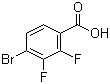 结构式 CAS# 194804-91-6, 4-溴-2,3-二氟苯甲酸