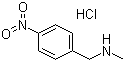 structure of CAS# 19499-60-6, N-Methyl-4-nitrobenzylamine hydrochloride