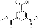 结构式 CAS# 1955-46-0, 5-硝基间苯二甲酸单甲酯; 5-硝基异酞酸单甲酯