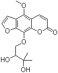 结构式 CAS# 19573-01-4, 比克白芷素; 白当归素