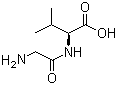 structure of CAS# 1963-21-9, Glycyl-L-valine;Gly-Val; N-Glycyl-L-valine