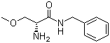 structure of CAS# 196601-69-1, (R)-2-Amino-N-benzyl-3-methoxypropanamide