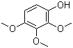 structure of CAS# 19676-64-3, 2,3,4-Trimethoxyphenol
