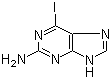 structure of CAS# 19690-23-4, 2-Amino-6-iodopurine