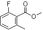 structure of CAS# 197516-57-7, 2-Fluoro-6-methylbenzoic acid methyl ester