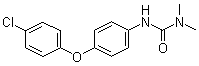 Chloroxuron molecular structure (CAS 1982-47-4)